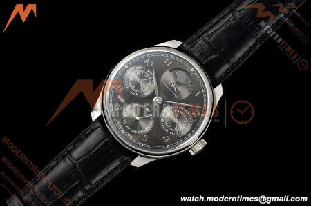 IWC - Portuguese Perpetual Calendar 42mm IW503301 SS/LE Grey/Num APSF A52010