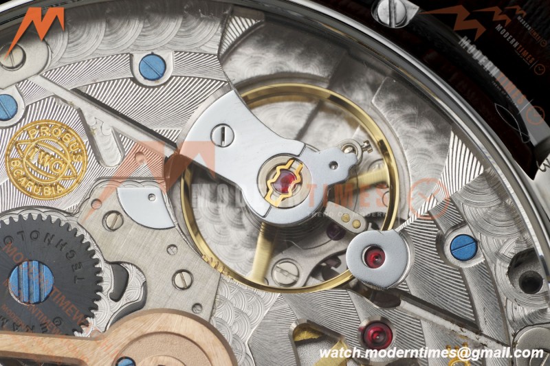 IWC - Portuguese Perpetual Calendar 42mm IW503401 SS/LE Blue/Num APSF A52010