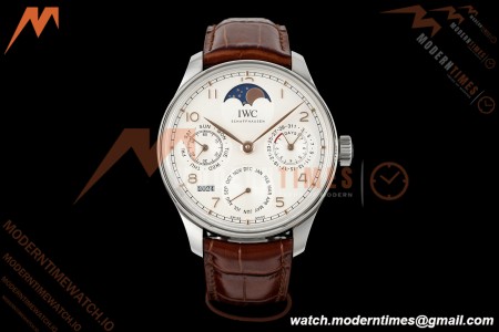 IWC - Portuguese Perpetual Calendar 42mm IW503307 SS/LE White/Num APSF A52010