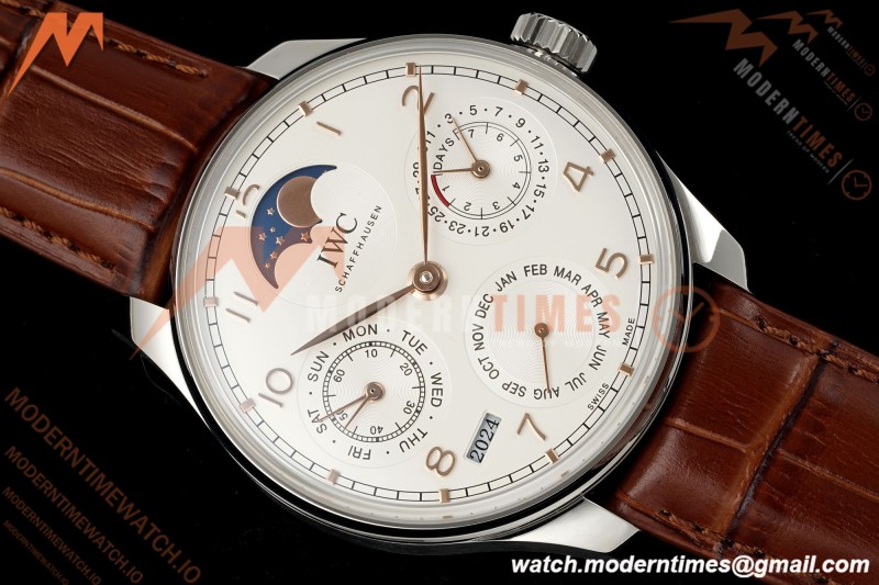 IWC - Portuguese Perpetual Calendar 42mm IW503307 SS/LE White/Num APSF A52010