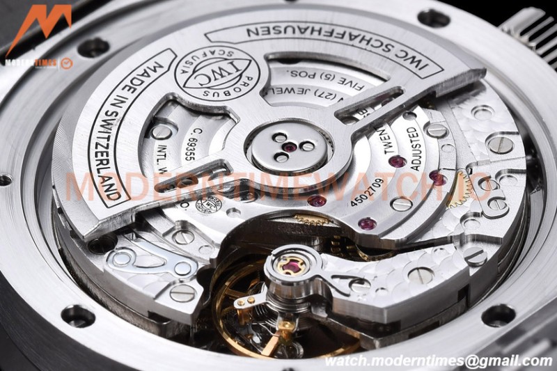 IWC - Portuguese Chronograph 41mm IW371615 SS/SS Green/Num ZF A69355
