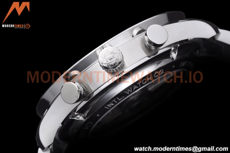 IWC - Portuguese Chronograph 41mm IW371615 SS/SS Green/Num ZF A69355