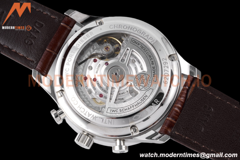 IWC - Portuguese Chronograph IW371604 41mm SS/LE Wht/Num ZF V2 A69355