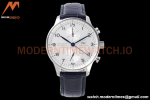 IWC - Portuguese Chronograph IW371605 41mm SS/LE Wht/Num ZF V2 A69355