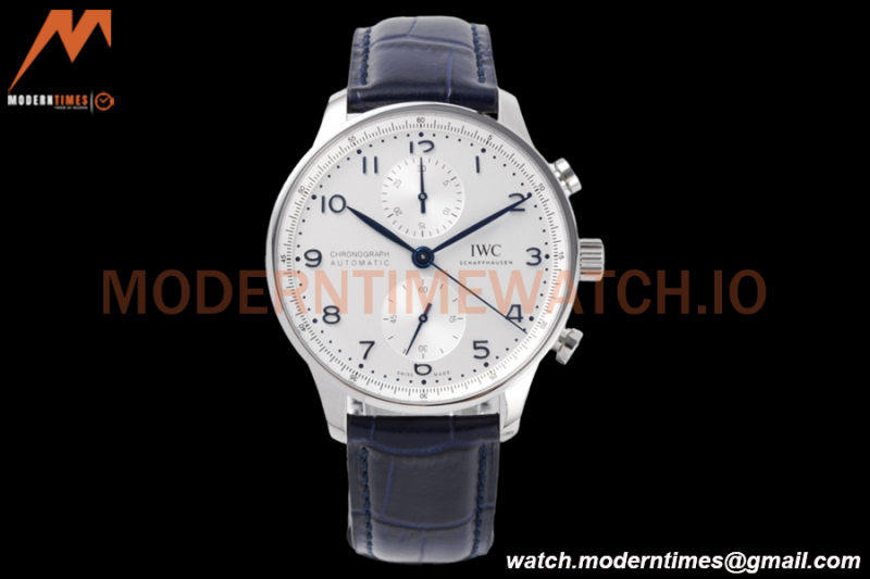 IWC - Portuguese Chronograph IW371605 41mm SS/LE Wht/Num ZF V2 A69355