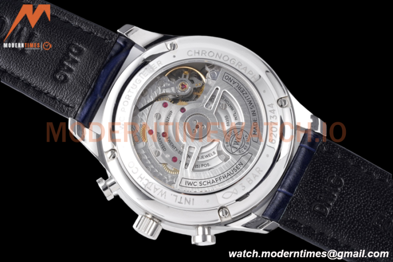 IWC - Portuguese Chronograph IW371605 41mm SS/LE Wht/Num ZF V2 A69355