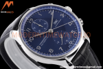 IWC - Portuguese Chronograph IW371601 41mm SS/LE Blue/Num ZF V2 A69355