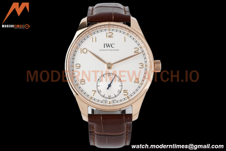 IWC - Portugieser Automatic IW358306 40mm RG/LE Wht/Num ZF Cal.82200 MOD