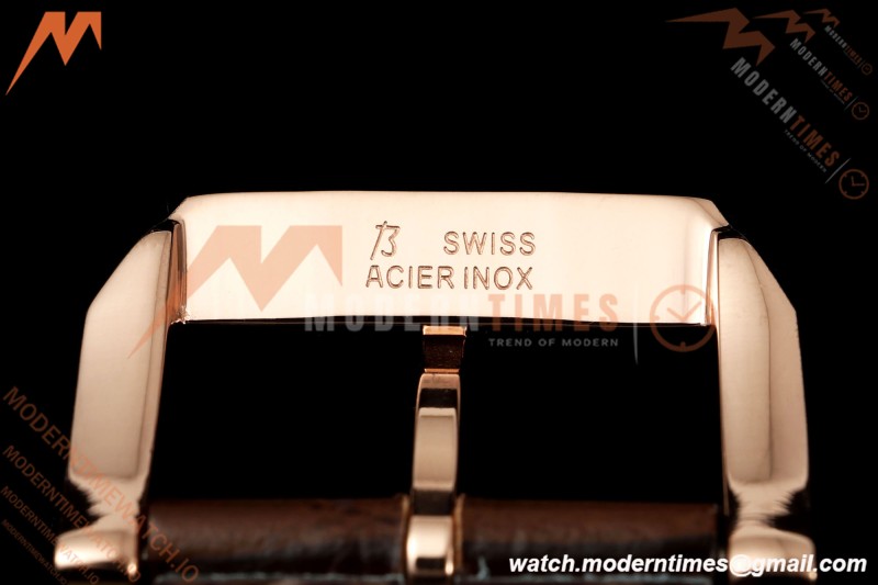IWC - Portugieser Handwind Automatic 40mm IW545801 RG/LE Wht/Num RMS Asian Tourb