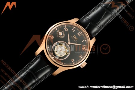IWC - Portugieser Handwind Automatic 40mm IW545901 RG/LE Blk/Num RMS Asian Tourb | IWC - 포르투기저 핸드와인드 오토매틱 40mm IW545901 RG/LE 블랙/넘버 RMS 아시안 투어
