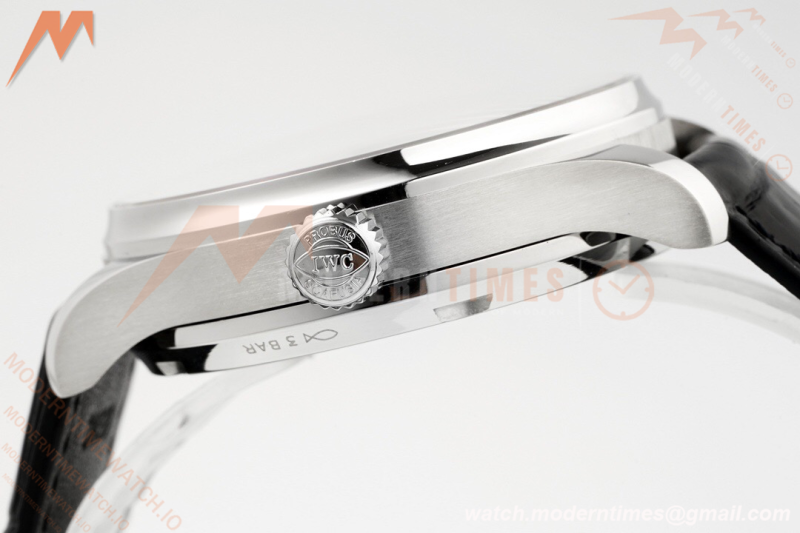 IWC - Portugieser Automatic IW500714 SS/LE Red/Num Blue AZF A52010 | IWC - 포르투기저 오토매틱 IW500714 SS/LE 레드/넘버 블루 AZF A52010