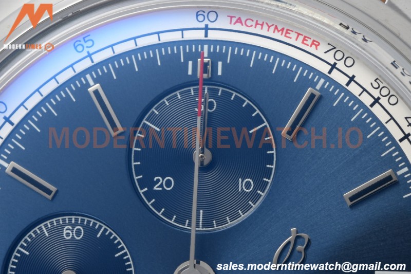 Breitling - Premier Chronograph 42mm SS/LE Blue/Stk BLSF A7750