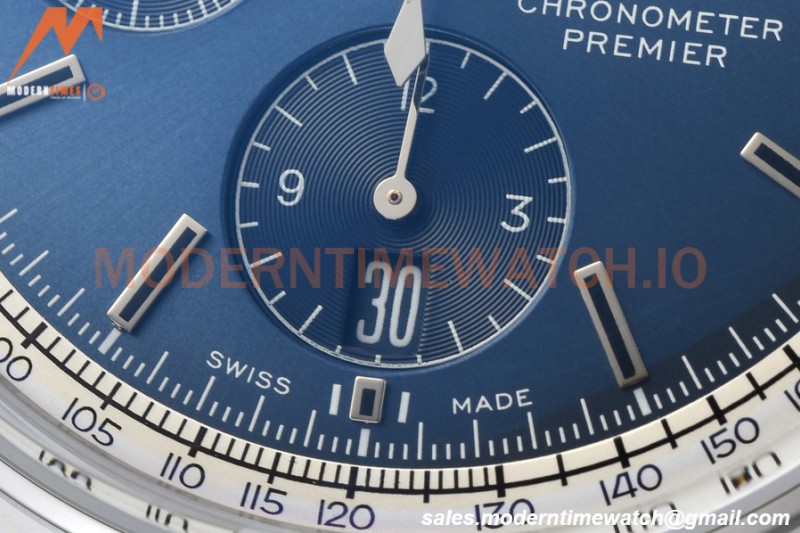 Breitling - Premier Chronograph 42mm SS/LE Blue/Stk BLSF A7750