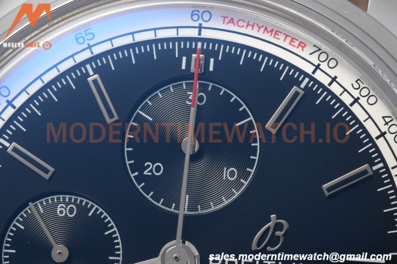 Breitling - Premier Chronograph 42mm SS/LE Black/Stk BLSF A7750