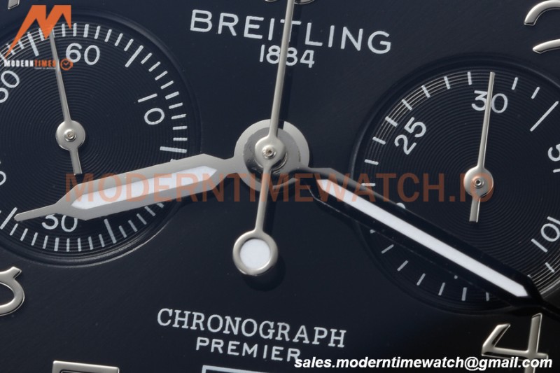 Breitling - Premier B01 Chronograph 42mm SS/LE Black/Num BLSF A7750 Mod