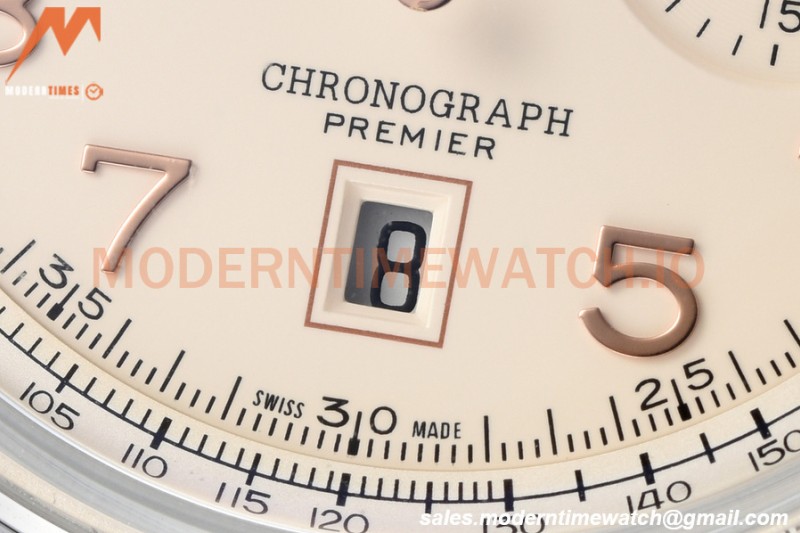 Breitling - Premier B01 Chronograph 42mm SS/LE Beige/Num BLSF A7750 Mod