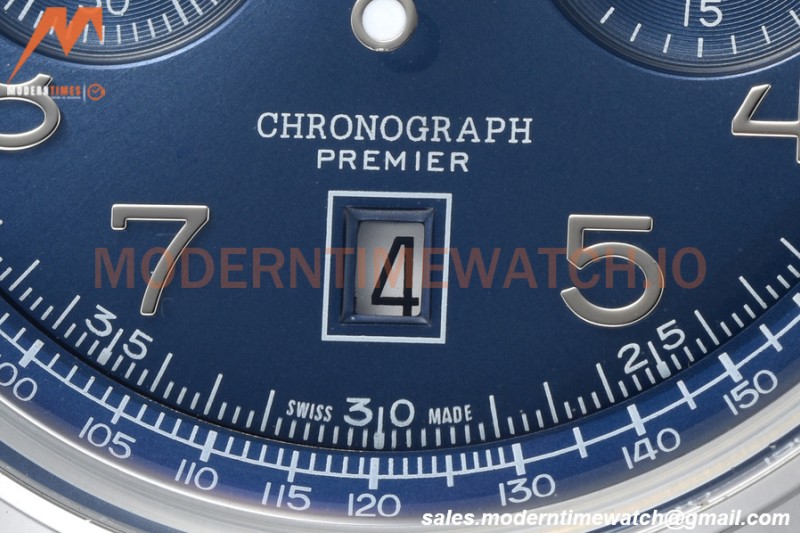 Breitling - Premier B01 Chronograph 42mm SS/LE Blue/Num BLSF A7750 Mod