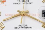 Tudor - Prince Date-Day 36mm Automatic YG/SS Wht/Rmn MKS A2824