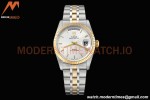 Tudor - Prince Date-Day 36mm Automatic YG/SS Wht/Stk MKS A2824