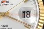 Tudor - Prince Date-Day 36mm Automatic YG/SS Wht/Stk MKS A2824