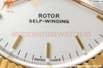 Tudor - Prince Date-Day 36mm Automatic YG/SS Wht/Stk MKS A2824