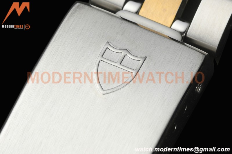 Tudor - Prince Date-Day 36mm Automatic YG/SS Blk/Stk MKS A2824