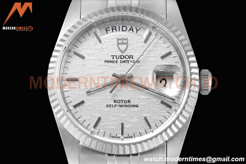 Tudor - Prince Date-Day 36mm Automatic SS/SS Silv/Dia MKS A2824