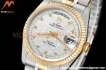 Tudor - Prince Date-Day 36mm Automatic YG/SS Silv/Dia MKS A2824