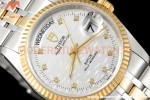 Tudor - Prince Date-Day 36mm Automatic YG/SS Silv/Dia MKS A2824