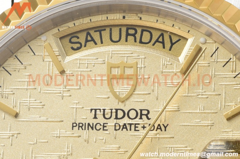 Tudor - Prince Date-Day 36mm Automatic YG/SS Gold/Stk MKS A2824