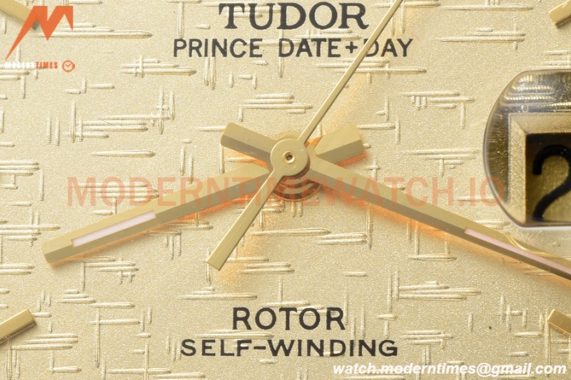 Tudor - Prince Date-Day 36mm Automatic YG/SS Gold/Stk MKS A2824