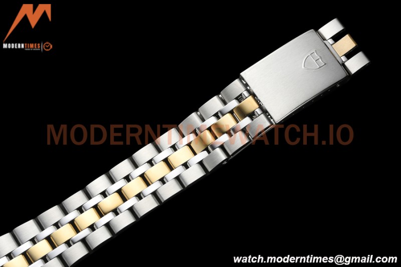 Tudor - Prince Date-Day 36mm Automatic YG/SS Blk/Rmn MKS A2824