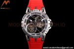Roger Dubuis - Excalibur Spider 45mm TI/RU Red Skeleton Flying Tourbillon JBF