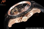 Roger Dubuis - Excalibur 45mm BLK/RG BLK/LE Skeleton YSF Duo Tourbillon