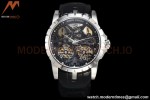 Roger Dubuis - Excalibur 45mm SS/WHT BLK/LE Skeleton YSF Duo Tourbillon