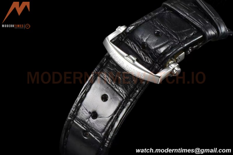Roger Dubuis - Excalibur 45mm SS/WHT BLK/LE Skeleton YSF Duo Tourbillon