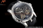 Roger Dubuis - Excalibur 45mm SS/WHT BLK/LE Skeleton YSF Duo Tourbillon