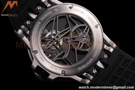 Roger Dubuis - Excalibur Spider 45mm TI/RU Black Skeleton Flying Tourbillon JBF