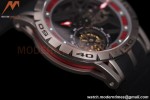 Roger Dubuis - Excalibur Spider 45mm TI/RU Black/Red Skeleton Flying Tourbillon JBF