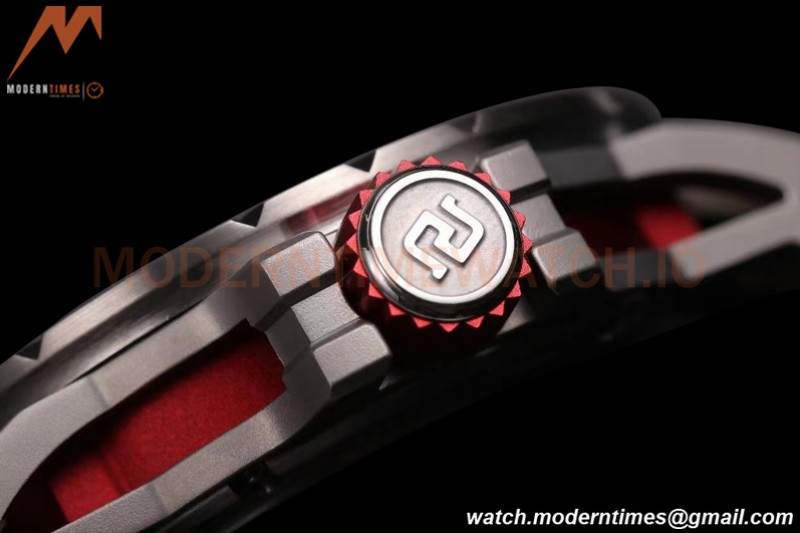 Roger Dubuis - Excalibur Spider 45mm TI/RU Black/Red Skeleton Flying Tourbillon JBF