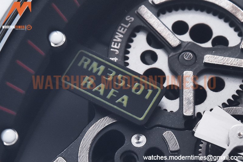 Richard Mille - RM35-01 Rafael Nadal Red W-NTPT/RU Skele RMXF RMUL3