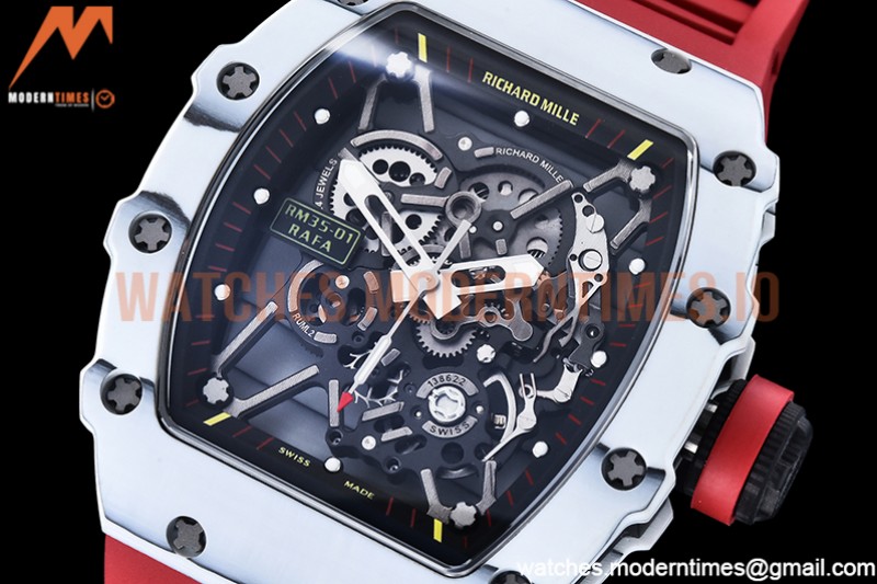 Richard Mille - RM35-01 Rafael Nadal Red W-NTPT/RU Skele RMXF RMUL3