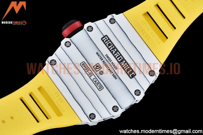 Richard Mille - RM35-01 Rafael Nadal Yelw W-NTPT/RU Skele RMXF RMUL3