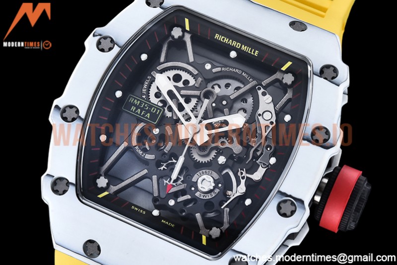 Richard Mille - RM35-01 Rafael Nadal Yelw W-NTPT/RU Skele RMXF RMUL3