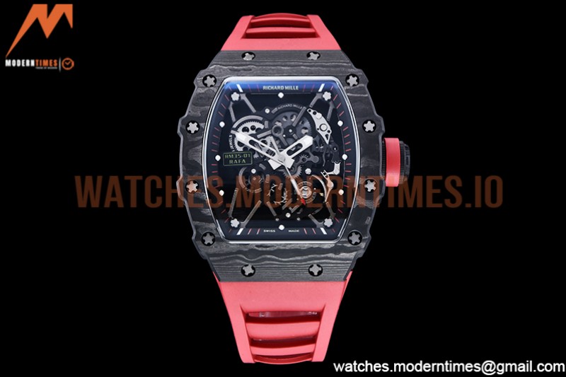 Richard Mille - RM35-01 Rafael Nadal Red NTPT/RU Skele RMXF RMUL3