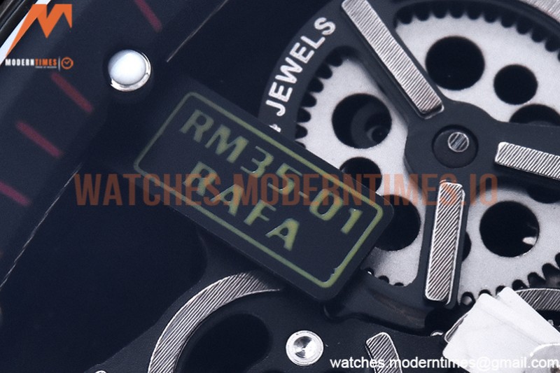 Richard Mille - RM35-01 Rafael Nadal Red NTPT/RU Skele RMXF RMUL3