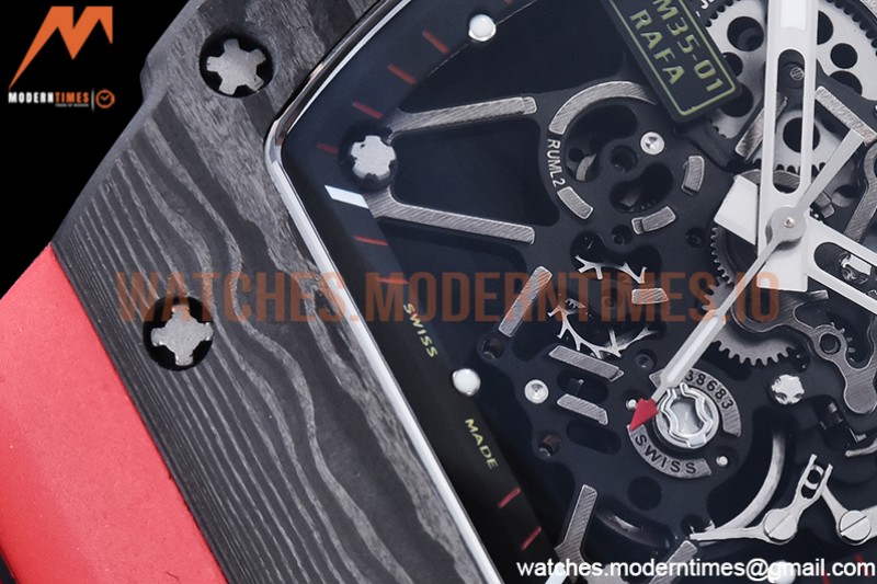 Richard Mille - RM35-01 Rafael Nadal Red NTPT/RU Skele RMXF RMUL3