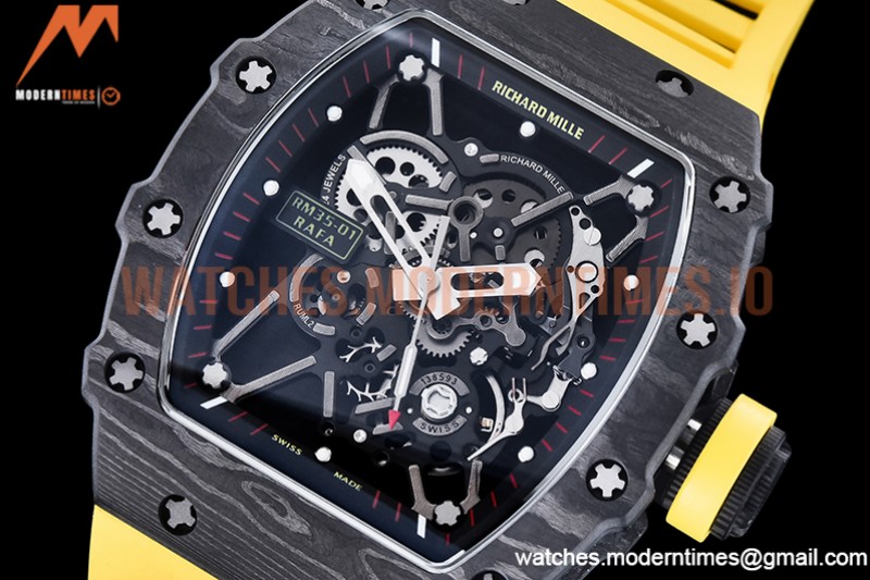 Richard Mille - RM35-01 Rafael Nadal Yelw NTPT/RU Skele RMXF RMUL3