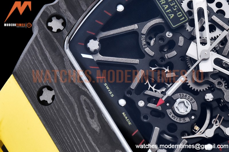 Richard Mille - RM35-01 Rafael Nadal Yelw NTPT/RU Skele RMXF RMUL3