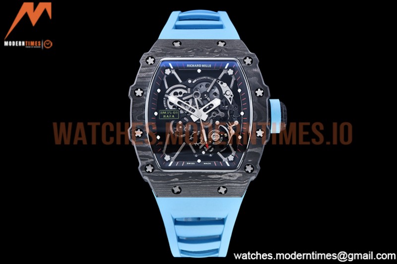 Richard Mille - RM35-01 Rafael Nadal Blue NTPT/RU Skele RMXF RMUL3
